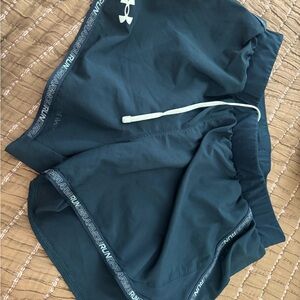 Under Armour Dark Blue Running Shorts